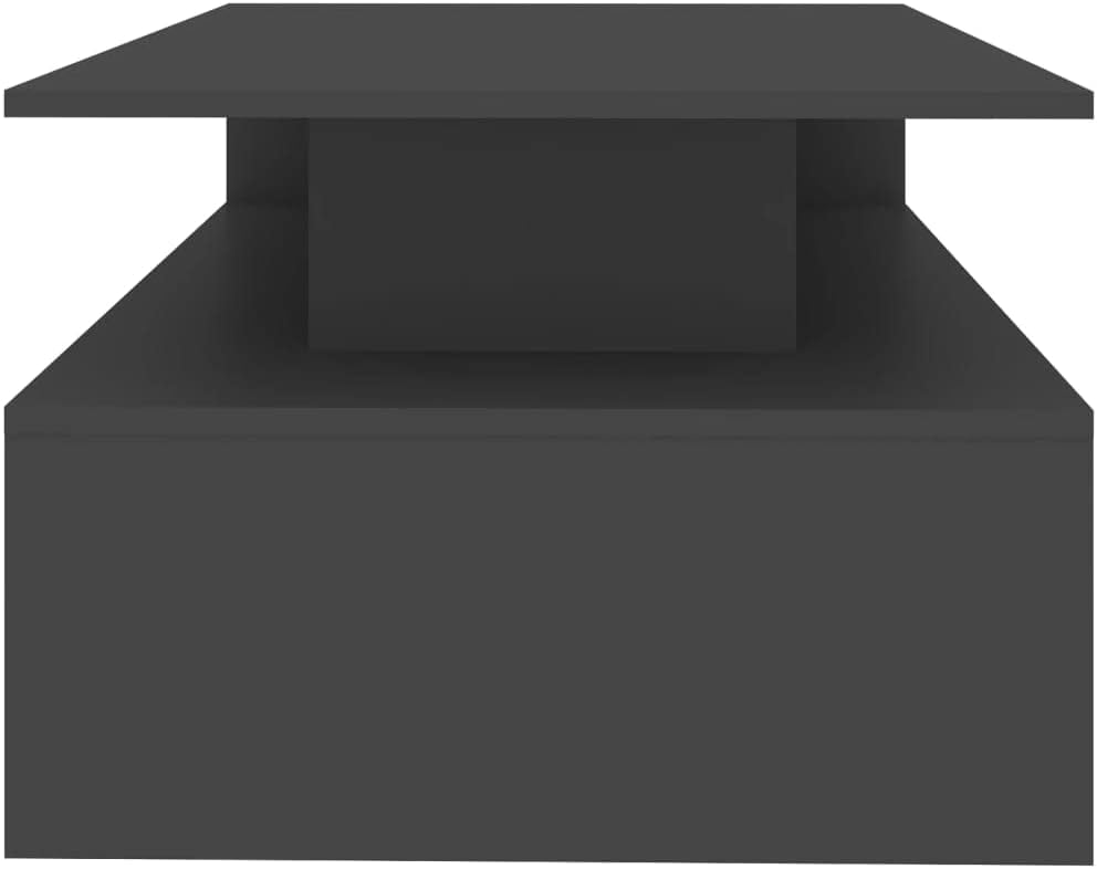 vidaXL Coffee Table Grey 90×60×42.5 cm