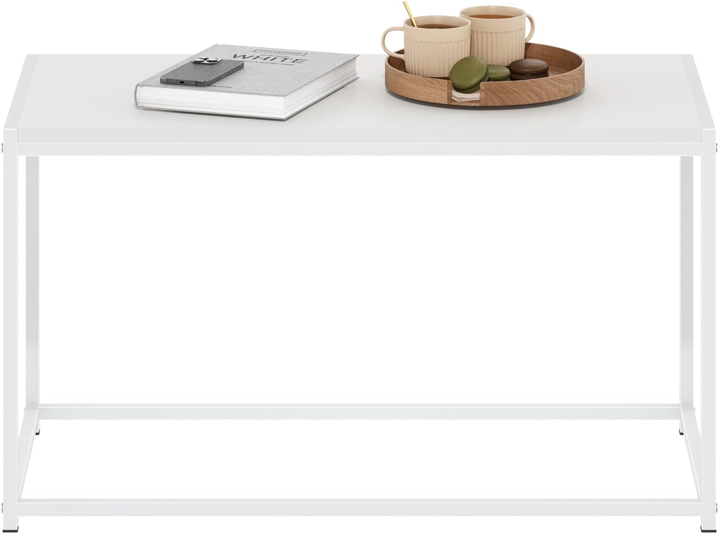 Furinno Camnus Modern Living Coffee Table, Columbia Walnut