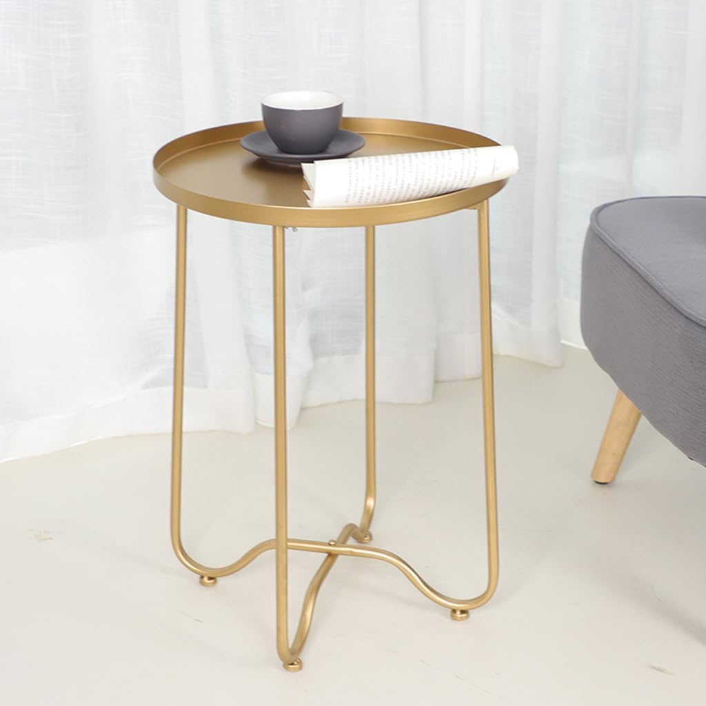 Arc Corner End Table – Modern Wrought Iron
