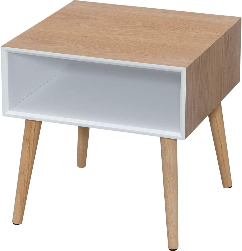 Iris Plaza Box Table 40×40×40 cm Walnut