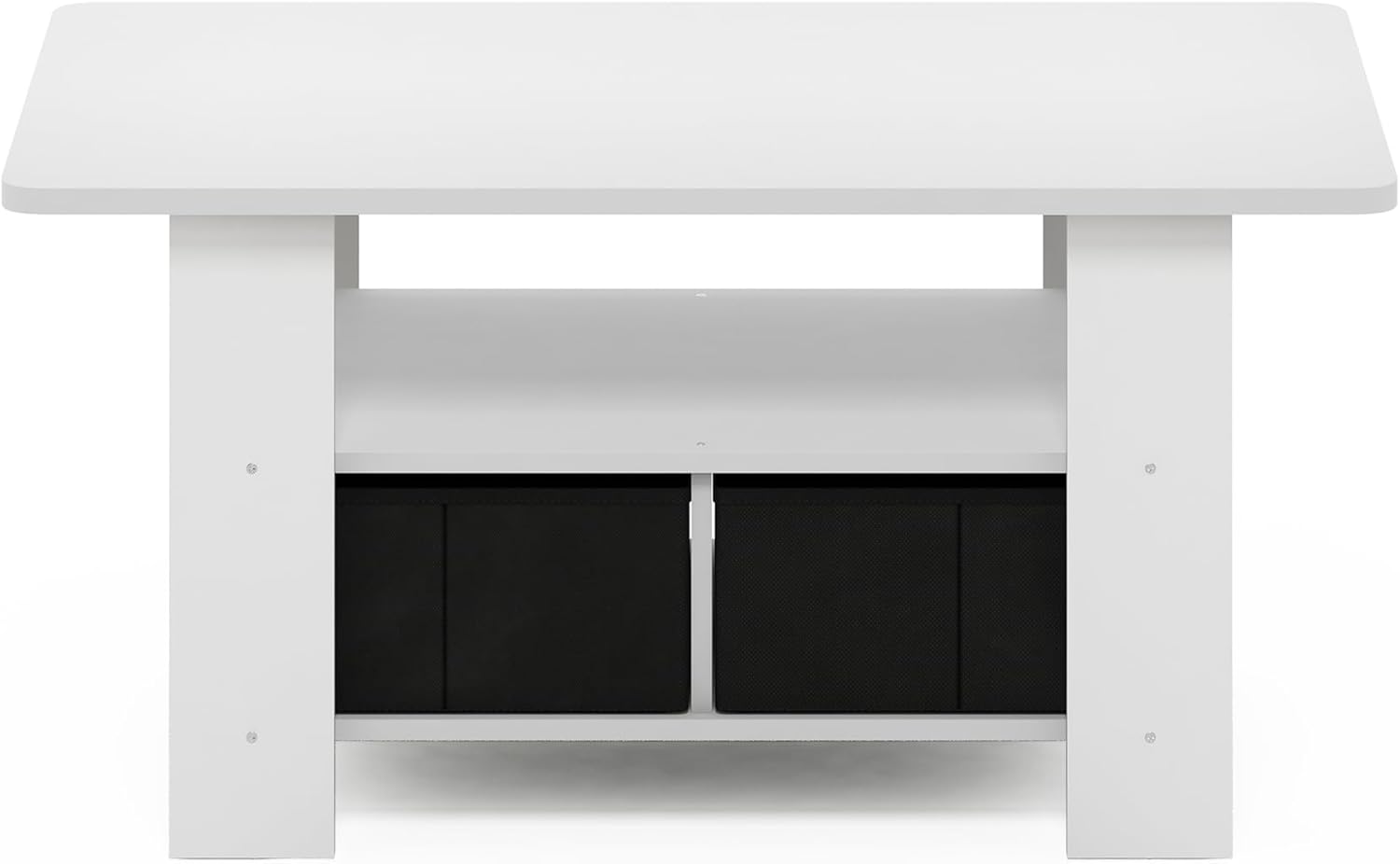 Furinno Andrey Coffee Table, White/Black