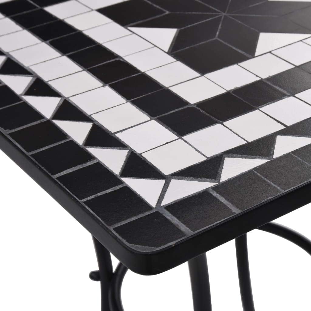 Mosaic Outdoor Side Table 60×60×76 cm