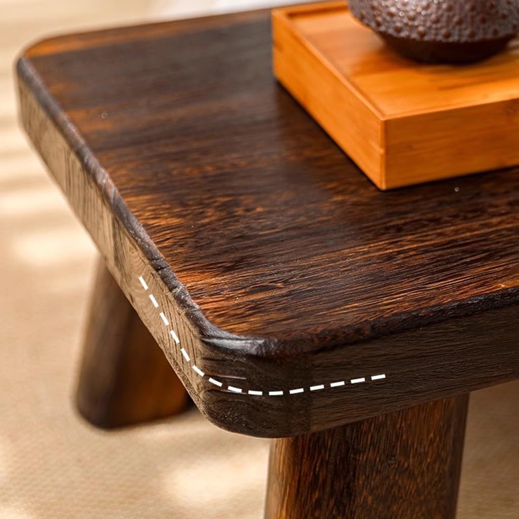 Japanese Low Wooden Tatami Tea Table