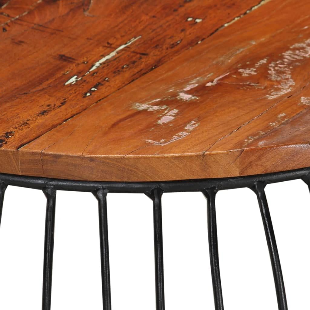 Round Acacia Wood Coffee Table Ø68 cm