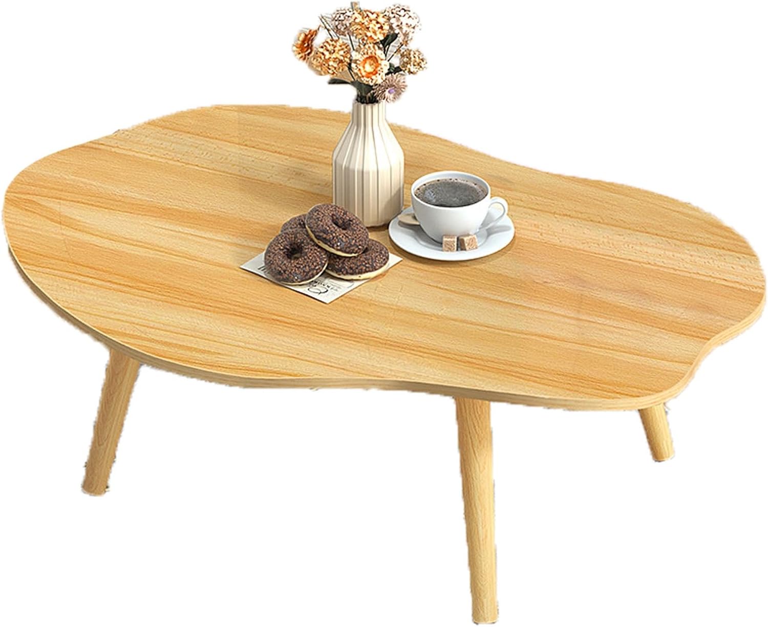 Floating Cloud Coffee Table Walnut 80 cm