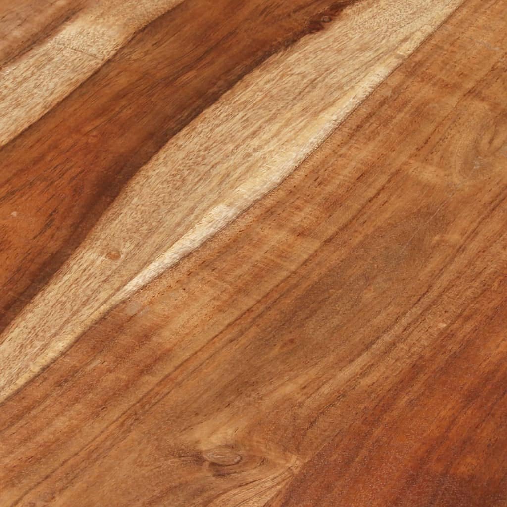 Round Acacia Wood Coffee Table Ø68 cm