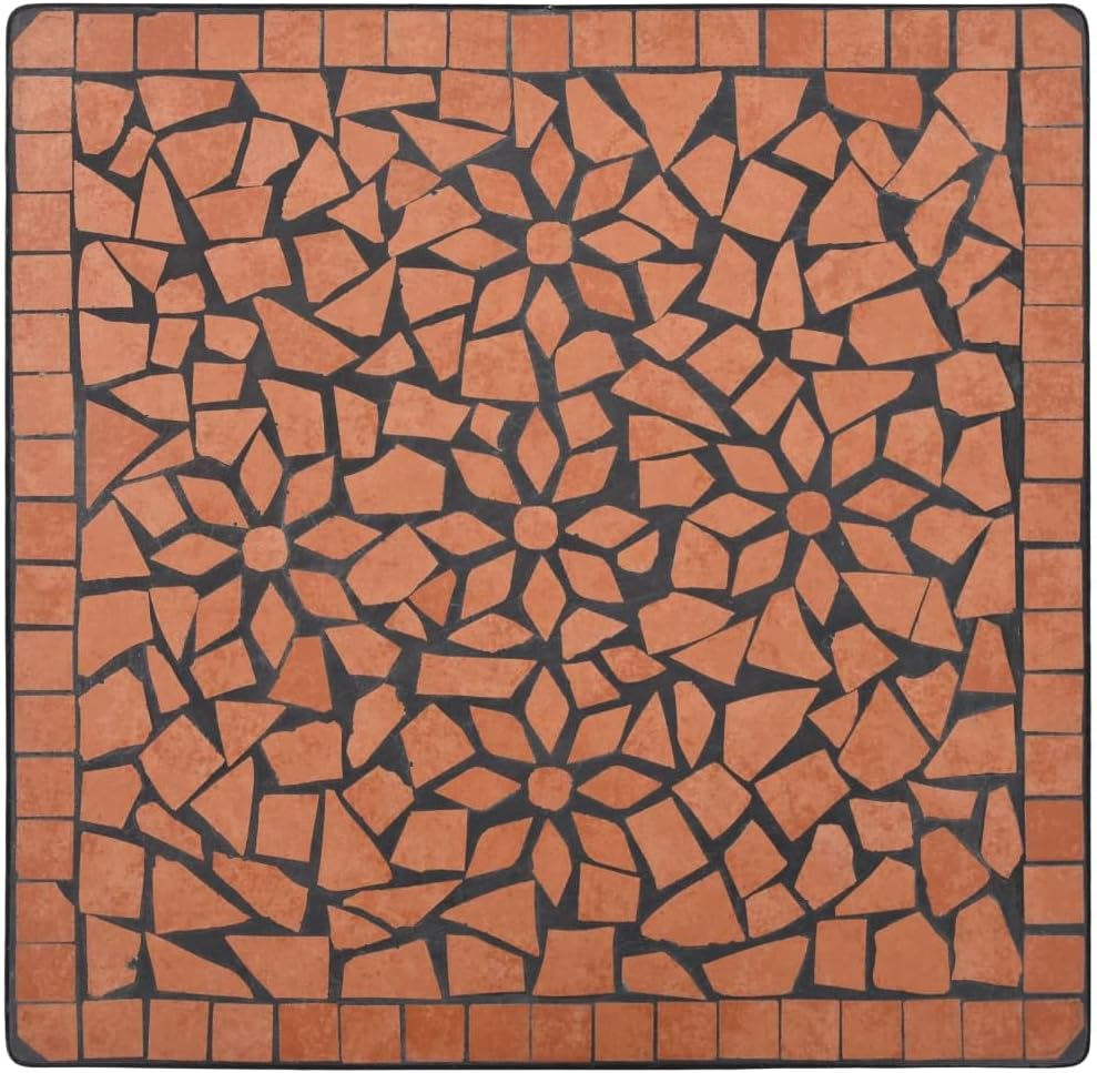 Mosaic Outdoor Side Table 60×60×76 cm