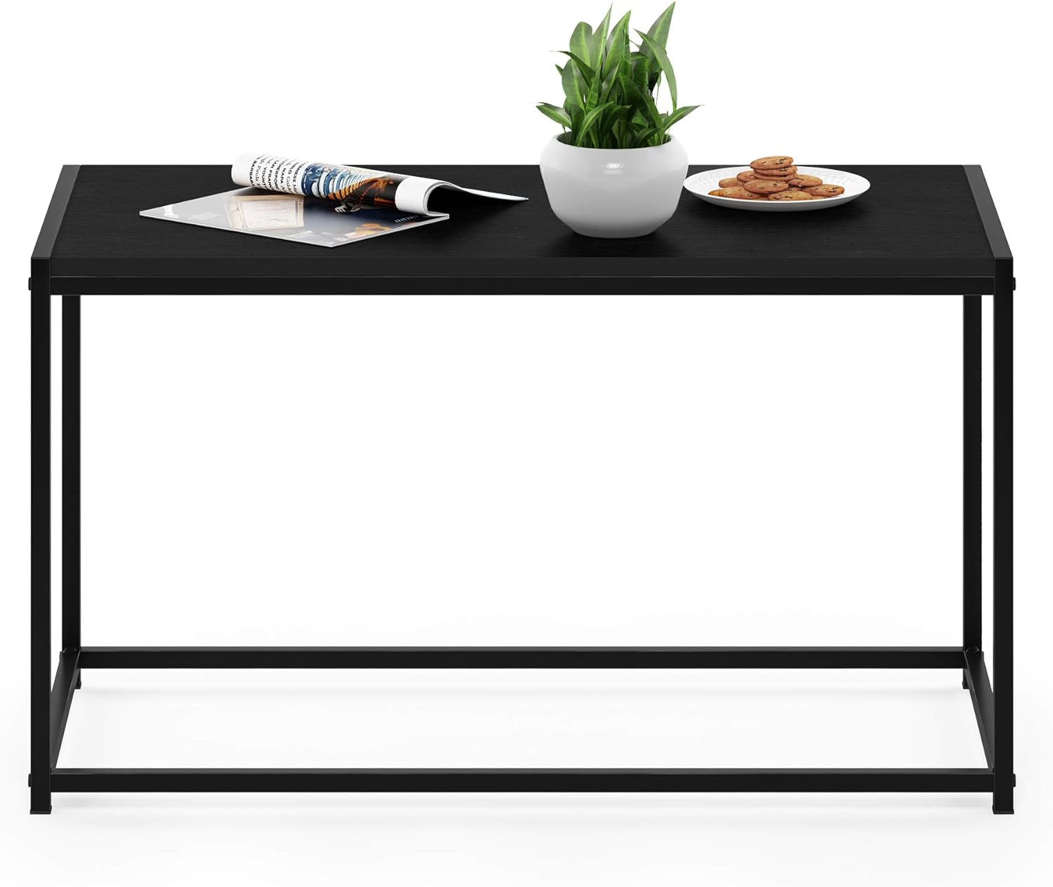 Furinno Camnus Modern Living Coffee Table, Columbia Walnut