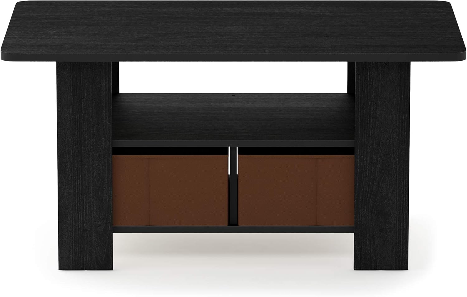 Furinno Andrey Coffee Table, White/Black
